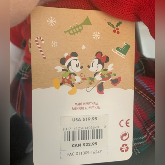 Disney Minnie Mouse Holiday Christmas 
Disney Store 2016 - Picture 4 of 6